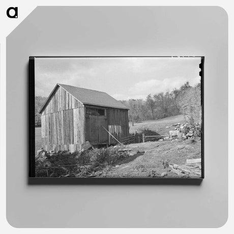 アートパネル-Barnyard in Orange County
 - ラッセル リー Canvas.