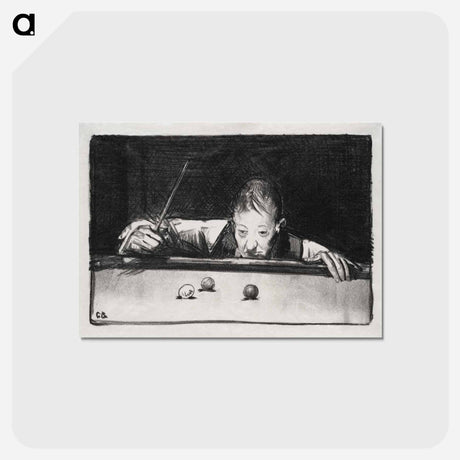 アートポストカード-Indoor Athlete, First Stone
 - ボストン公共図書館 Postcard.