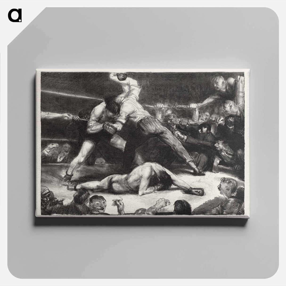 アートパネル-Knock-Out
 - ボストン公共図書館 Canvas.