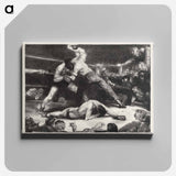 アートパネル-Knock-Out
 - ボストン公共図書館 Canvas.