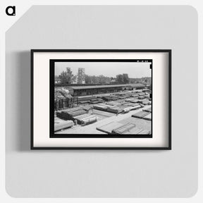 アートポスター-Railroad Yards, Marshall, Texas
 - ラッセル リー Poster.
