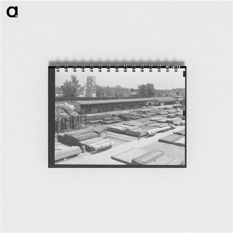 アートメモ帳-Railroad Yards, Marshall, Texas
 - ラッセル リー Memo.