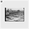アートポストカード-Railroad Yards, Marshall, Texas
 - ラッセル リー Postcard.