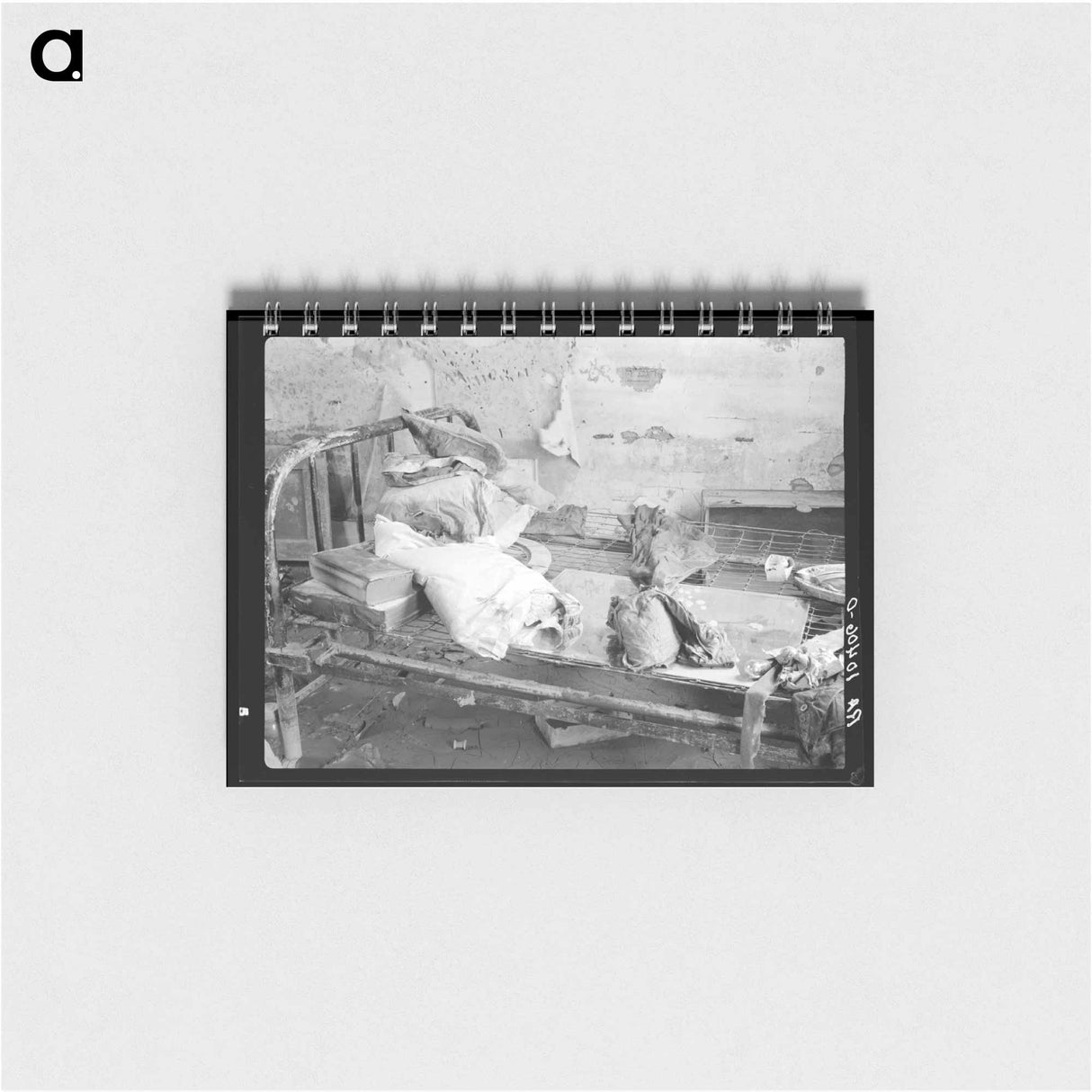 アートメモ帳-Bedroom in an Indiana Farmhouse After the Flood
 - ラッセル リー Memo.