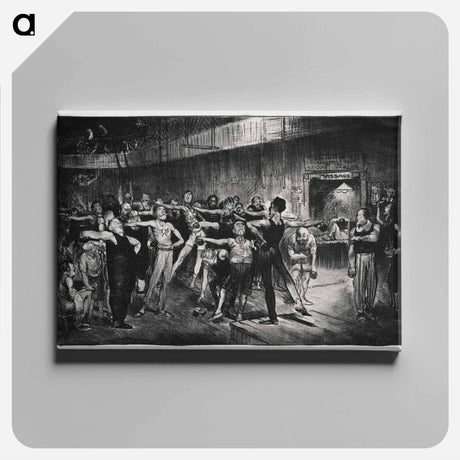 アートパネル-Business-men's Class
 - ボストン公共図書館 Canvas.
