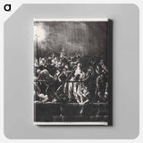 アートパネル-The Crowd
 - ボストン公共図書館 Canvas.