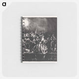 アートメモ帳-The Crowd
 - ボストン公共図書館 Memo.