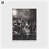 アートポストカード-The Crowd
 - ボストン公共図書館 Postcard.