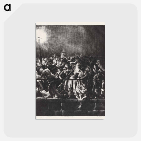 アートポストカード-The Crowd
 - ボストン公共図書館 Postcard.