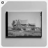 アートパネル-Mormon Farmhouse, Mendon
 - ラッセル リー Canvas.