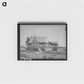 アートメモ帳-Mormon Farmhouse, Mendon
 - ラッセル リー Memo.