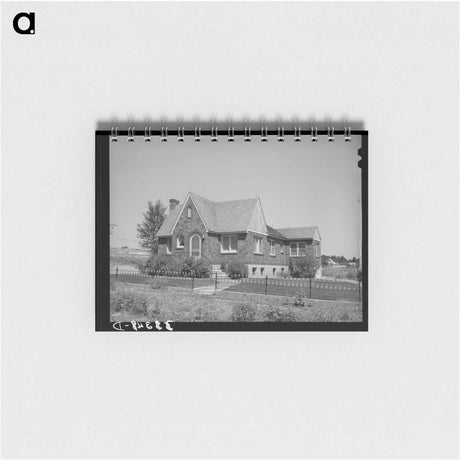 アートメモ帳-Mormon Farmhouse, Mendon
 - ラッセル リー Memo.