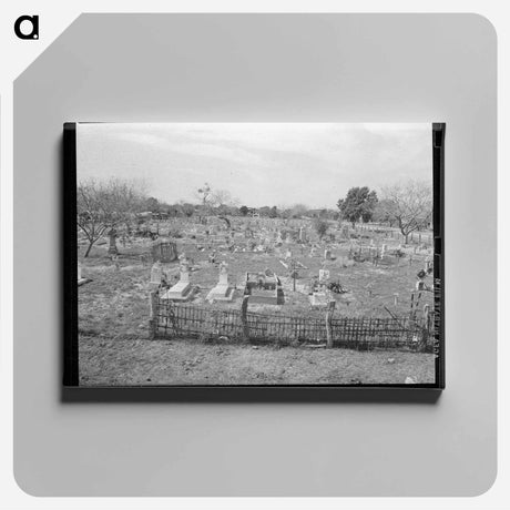 アートパネル-Mexican Cemetery, Raymondville
 - ラッセル リー Canvas.