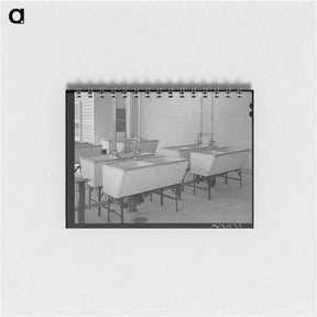 アートメモ帳-Laundry Tubs at Sinton
 - ラッセル リー Memo.