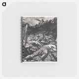 アートメモ帳-The Charge, Left Detail
 - ボストン公共図書館 Memo.