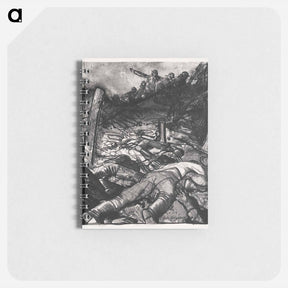 アートメモ帳-The Charge, Left Detail
 - ボストン公共図書館 Memo.