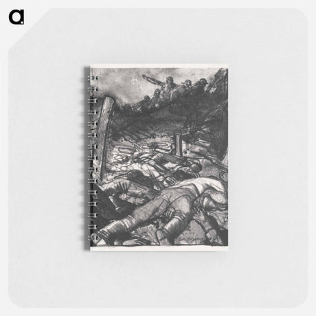 アートメモ帳-The Charge, Left Detail
 - ボストン公共図書館 Memo.