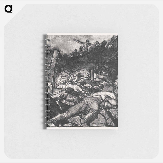 アートメモ帳-The Charge, Left Detail
 - ボストン公共図書館 Memo.