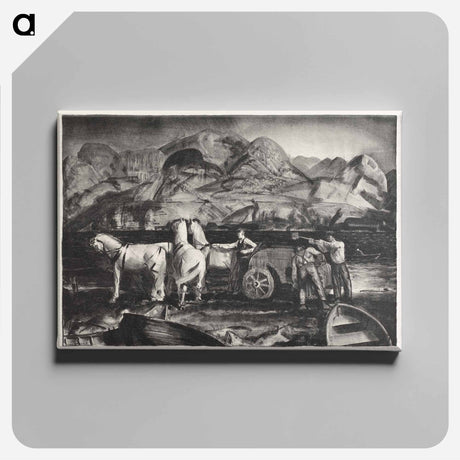 アートパネル-The Sand Team
 - ボストン公共図書館 Canvas.