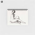 アートメモ帳-Nude on Flowered Cushion
 - ボストン公共図書館 Memo.