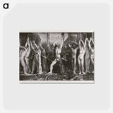 アートポストカード-The Barricade, First Stone
 - ボストン公共図書館 Postcard.