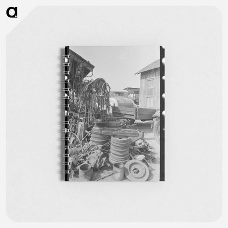 アートメモ帳-Junkyard Flywheels
 - ラッセル リー Memo.