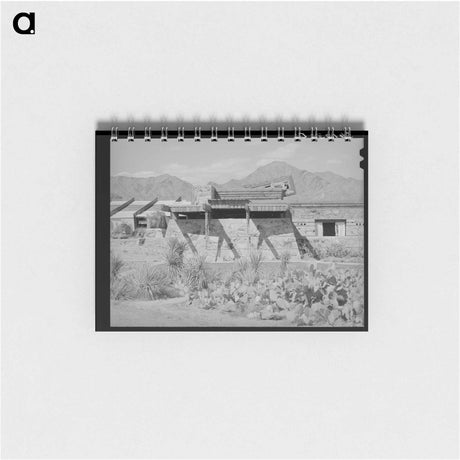 アートメモ帳-Winter Quarters at McDowell Mountain
 - ラッセル リー Memo.