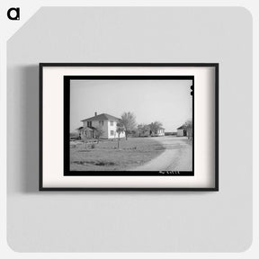 アートポスター-Farmstead in San Patricio County
 - ラッセル リー Poster.