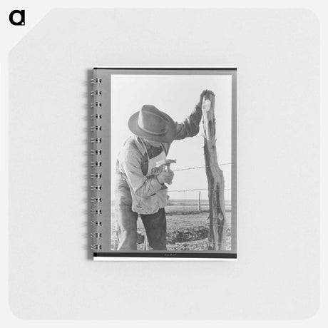 アートメモ帳-Barbed Wire on the Milton Farm
 - ラッセル リー Memo.