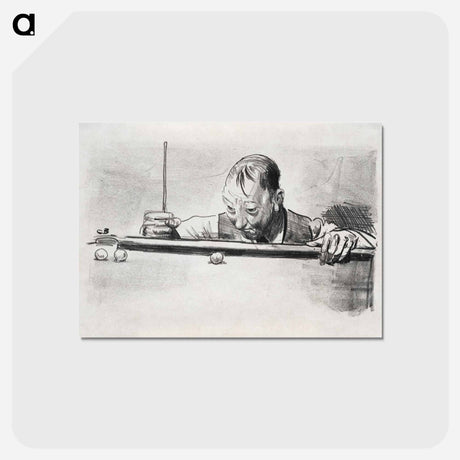 アートポストカード-Indoor Athlete, Second Stone
 - ボストン公共図書館 Postcard.