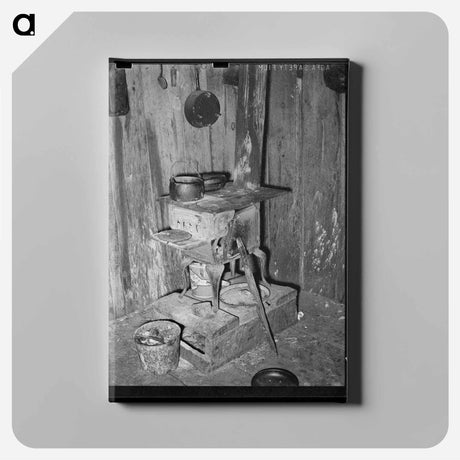 アートパネル-Stove in a Texas Home
 - ラッセル リー Canvas.