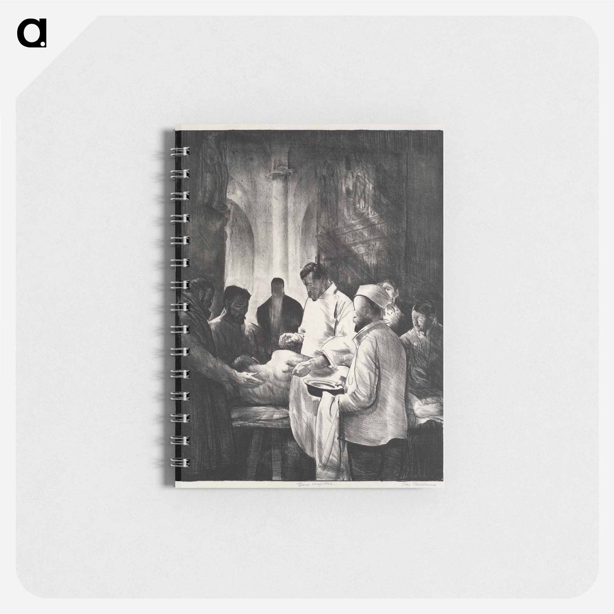 アートメモ帳-Base Hospital, Second Stone
 - ボストン公共図書館 Memo.