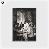 アートポストカード-Base Hospital, Second Stone
 - ボストン公共図書館 Postcard.