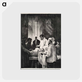 アートポストカード-Base Hospital, Second Stone
 - ボストン公共図書館 Postcard.
