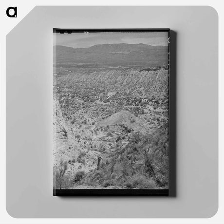アートパネル-Eroded Canyon, Apache Trail
 - ラッセル リー Canvas.