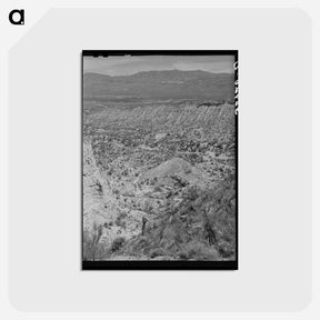 アートポストカード-Eroded Canyon, Apache Trail
 - ラッセル リー Postcard.
