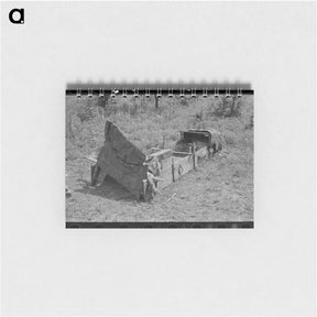 アートメモ帳-White Tenant Farmer's Chicken Coop
 - ラッセル リー Memo.