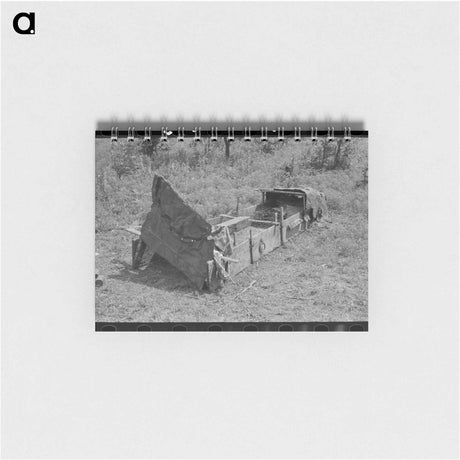 アートメモ帳-White Tenant Farmer's Chicken Coop
 - ラッセル リー Memo.