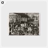 アートポストカード-Splinter Beach
 - ボストン公共図書館 Postcard.