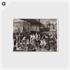 アートポストカード-Splinter Beach
 - ボストン公共図書館 Postcard.