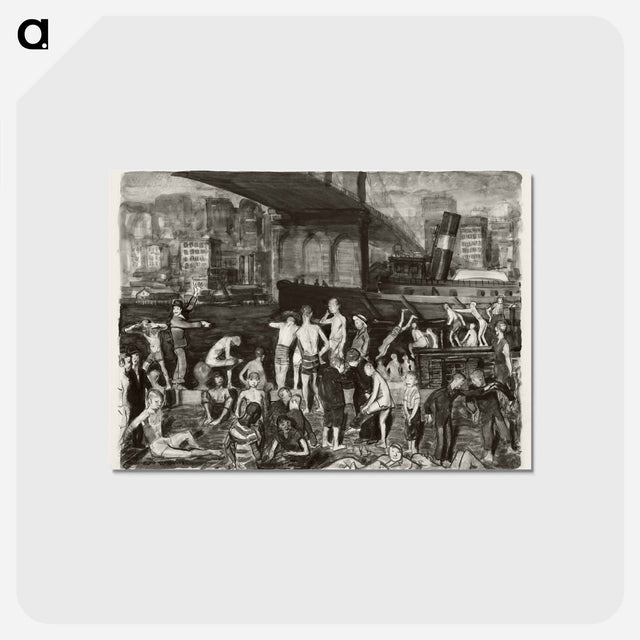 アートポストカード-Splinter Beach
 - ボストン公共図書館 Postcard.