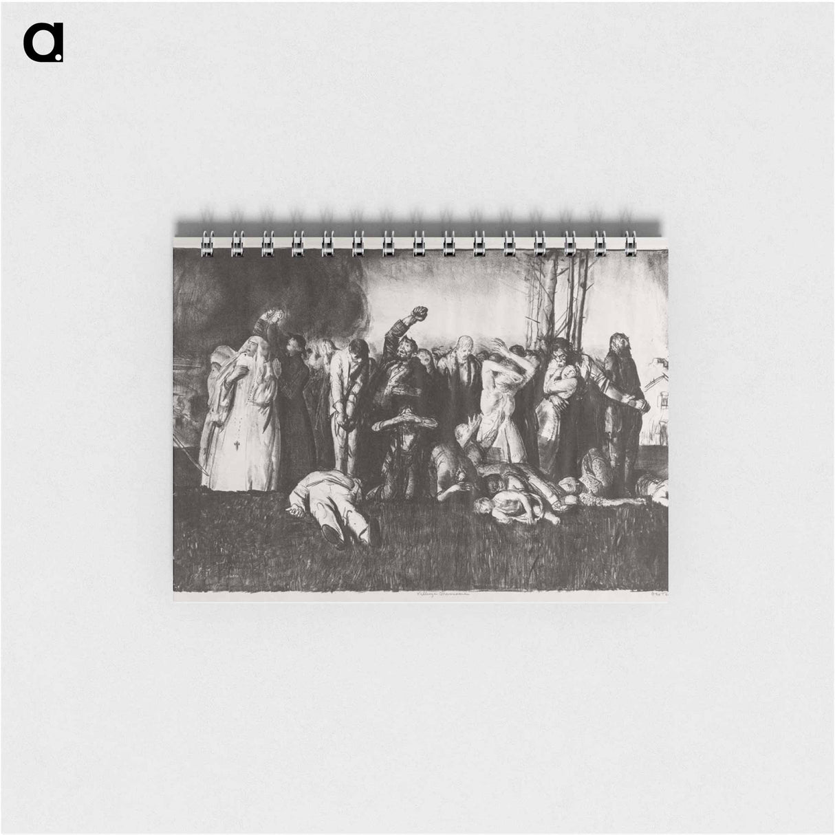 アートメモ帳-Village Massacre
 - ボストン公共図書館 Memo.