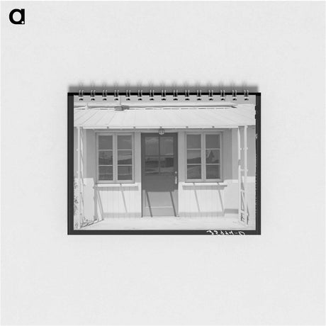 アートメモ帳-Agua Fria Labor Camp Entrance
 - ラッセル リー Memo.