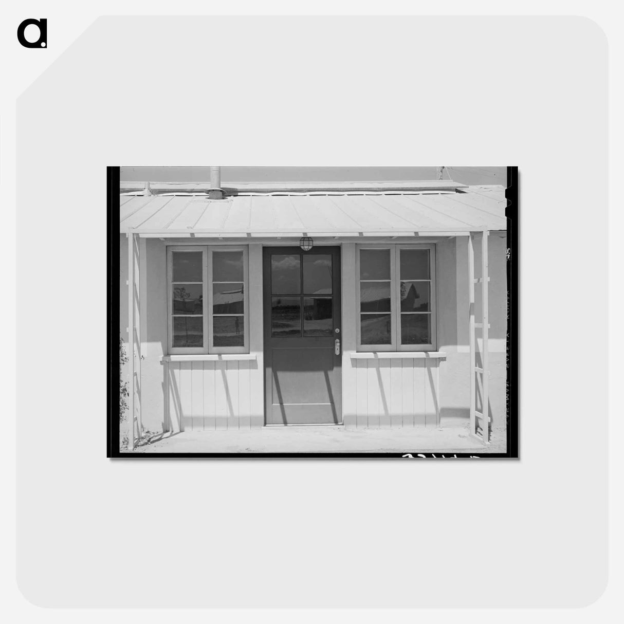 アートポストカード-Agua Fria Labor Camp Entrance
 - ラッセル リー Postcard.