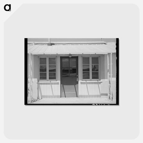 アートポストカード-Agua Fria Labor Camp Entrance
 - ラッセル リー Postcard.