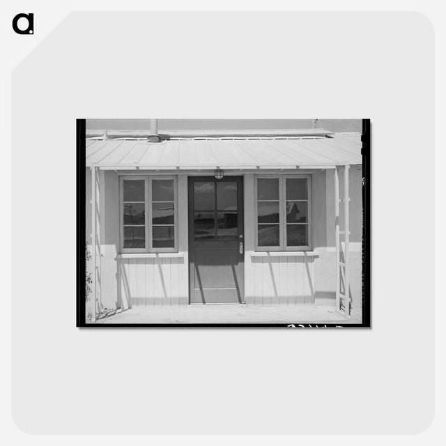 アートポストカード-Agua Fria Labor Camp Entrance
 - ラッセル リー Postcard.