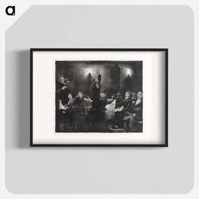 アートポスター-Prayer Meeting, Second Stone
 - ボストン公共図書館 Poster.