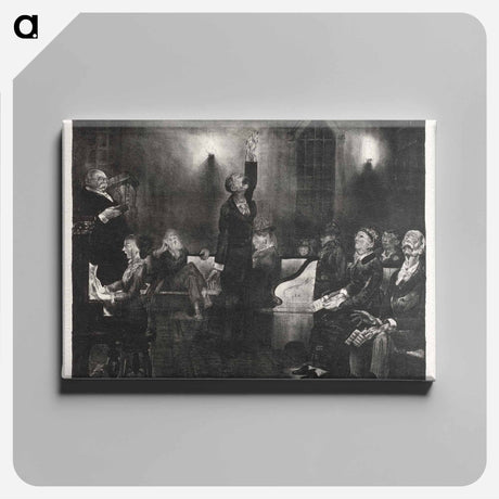 アートパネル-Prayer Meeting, Second Stone
 - ボストン公共図書館 Canvas.