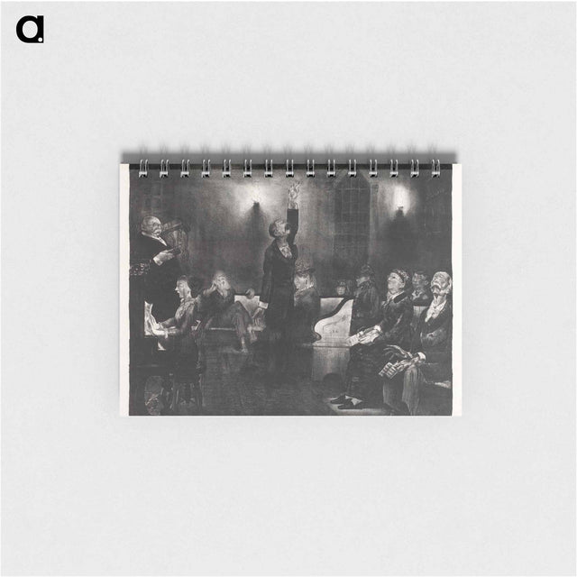 アートメモ帳-Prayer Meeting, Second Stone
 - ボストン公共図書館 Memo.