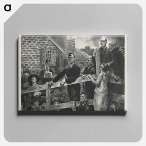 アートパネル-The Appeal to the People
 - ボストン公共図書館 Canvas.